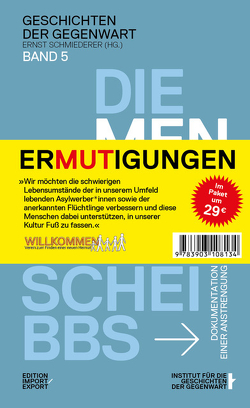 ZUMUTUNGEN & ERMUTIGUNGEN von Schmiederer,  Ernst