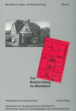 Zur Bauforschung im Rheinland von de Vries,  Dirk J., Freckmann,  Klaus, Grossmann,  G Ulrich, Klein,  Ulrich