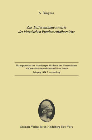 Zur Differentialgeometrie der klassischen Fundamentalbereiche von Dinghas,  A.