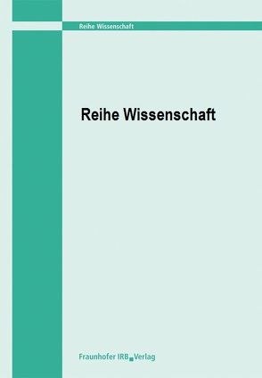 Zur Heiztechnik in Wohngebäuden mit verschärftem Wärmeschutz unter besonderer Berücksichtigung der Brennwerttechnik. von Oschatz,  Bert