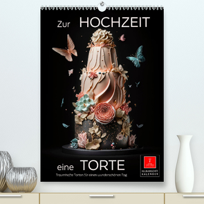 Zur Hochzeit eine Torte (hochwertiger Premium Wandkalender 2024 DIN A2 hoch), Kunstdruck in Hochglanz von Roder,  Peter