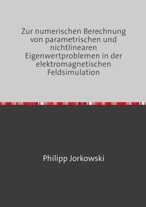 Zur numerischen Berechnung von parametrischen und nichtlinearen Eigenwertproblemen in der elektromagnetischen Feldsimulation von Jorkowski,  Philipp