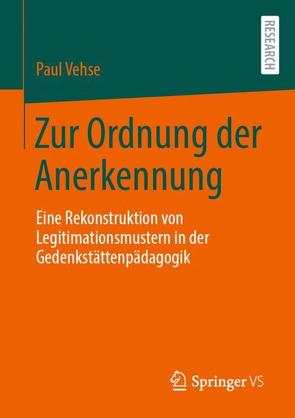 Zur Ordnung der Anerkennung von Vehse,  Paul