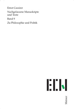Zur Philosophie und Politik von Cassirer,  Ernst, Krois,  John Michael, Möckel,  Christian