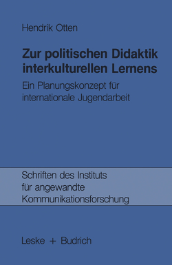 Zur politischen Didaktik interkulturellen Lernens von Otten,  Hendrik