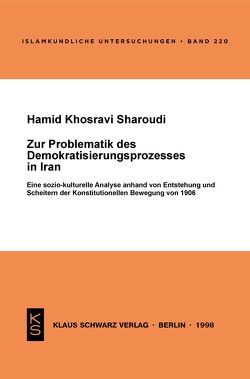 Zur Problematik des Demokratisierungsprozesses in Iran von Sharoudi,  Hamid Khosravi