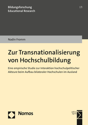 Zur Transnationalisierung von Hochschulbildung von Fromm,  Nadin