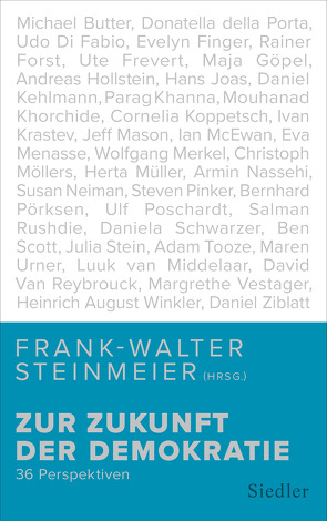 Zur Zukunft der Demokratie von Steinmeier,  Frank-Walter
