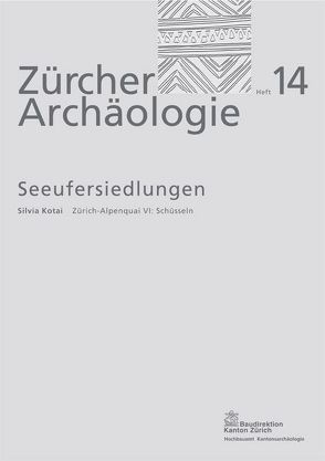 Zürich Alpenquai VI, Schüsseln, Baggerungen von 1916 und 1919 von Kotai,  Silvia