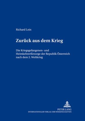 Zurück aus dem Krieg von Lein,  Richard