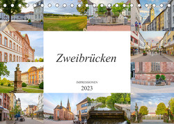 Zweibrücken Impressionen (Tischkalender 2023 DIN A5 quer) von Meutzner,  Dirk