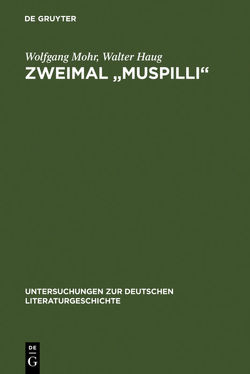 Zweimal „Muspilli“ von Haug,  Walter, Mohr,  Wolfgang