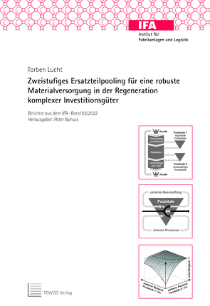 Zweistufiges Ersatzteilpooling für eine robuste Materialversorgung in der Regeneration komplexer Investitionsgüter von Lucht,  Torben, Nyhuis,  Peter
