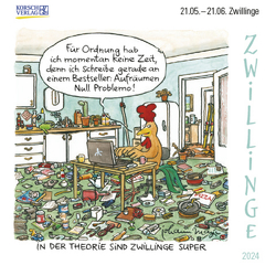 Zwillinge Mini 2024 von Korsch Verlag, Mayr,  Johann