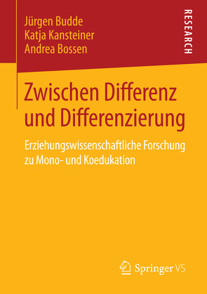 Zwischen Differenz und Differenzierung von Bossen,  Andrea, Budde,  Juergen, Kansteiner,  Katja