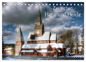 Zwischen Harz und Heide (Tischkalender 2024 DIN A5 quer), CALVENDO Monatskalender von - Uwe Vahle,  Kordula