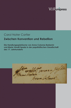 Zwischen Konvention und Rebellion von Nater Cartier,  Carol