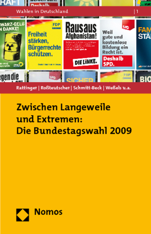 Zwischen Langeweile und Extremen: Die Bundestagswahl 2009 von Bieber,  Ina, Blumenstiel,  Jan Eric, Bytzek,  Evelyn, Faas,  Thorsten, Huber,  Sascha, Krewel,  Mona, Maier,  Jürgen, Rattinger,  Hans, Roßteutscher,  Sigrid, Rudi,  Tatjana, Scherer,  Philipp, Schmitt-Beck,  Rüdiger, Steinbrecher,  Markus, Wagner,  Aiko, Weßels,  Bernhard, Wolsing,  Ansgar