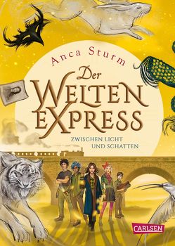 Zwischen Licht und Schatten (Der Welten-Express 2) von Schlick,  Bente, Sturm,  Anca