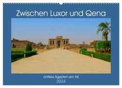 Zwischen Luxor und Qena – antikes Ägypten am Nil (Wandkalender 2024 DIN A2 quer), CALVENDO Monatskalender von Eberschulz,  Lars