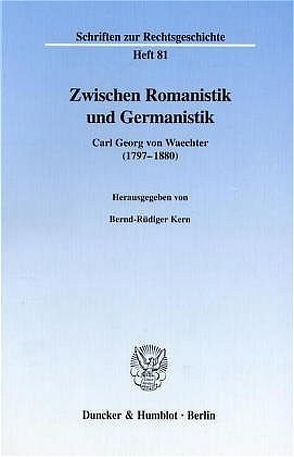Zwischen Romanistik und Germanistik. von Kern,  Bernd-Rüdiger