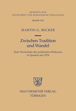 Zwischen Tradition und Wandel von Becker,  Martin G.