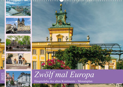 Zwölf mal Europa (Wandkalender 2023 DIN A2 quer) von Tetlak,  Andy
