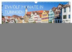 Zwölf Monate in Tübingen (Wandkalender 2024 DIN A3 quer), CALVENDO Monatskalender von Caladoart,  Caladoart