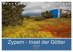 Zypern – Insel der Götter (Tischkalender 2024 DIN A5 quer), CALVENDO Monatskalender von Abel,  Micaela