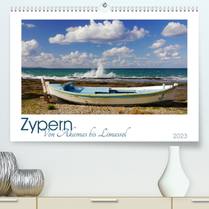 Zypern. Von Akamas bis Limassol (Premium, hochwertiger DIN A2 Wandkalender 2023, Kunstdruck in Hochglanz) von M. Laube,  Lucy