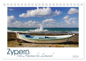 Zypern. Von Akamas bis Limassol (Tischkalender 2024 DIN A5 quer), CALVENDO Monatskalender von M. Laube,  Lucy