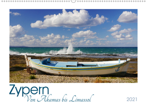 Zypern. Von Akamas bis Limassol (Wandkalender 2021 DIN A2 quer) von M. Laube,  Lucy